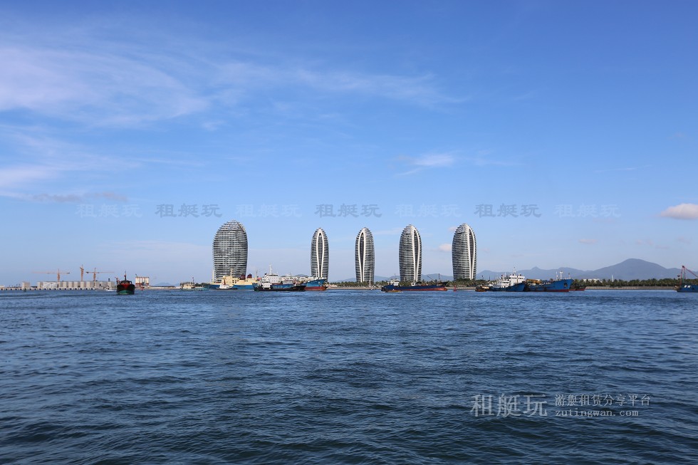 三亞旅游游艇租賃，三亞港至東島航線