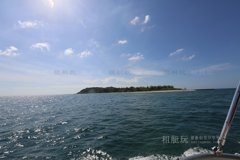三亞旅游游艇租賃，三亞港至東島航線