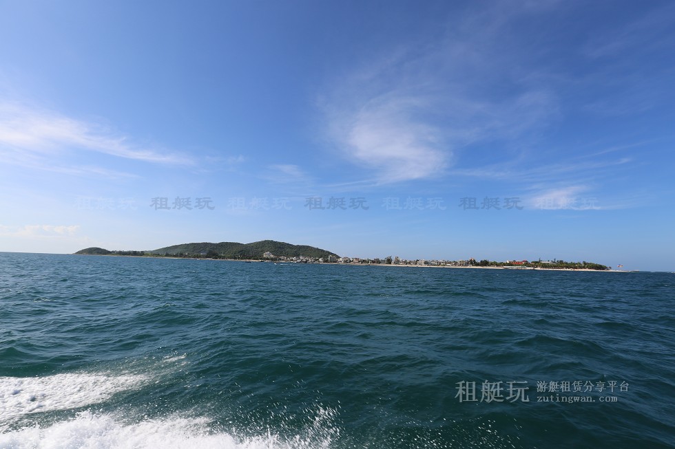 三亞旅游游艇租賃，三亞港至西島航線
