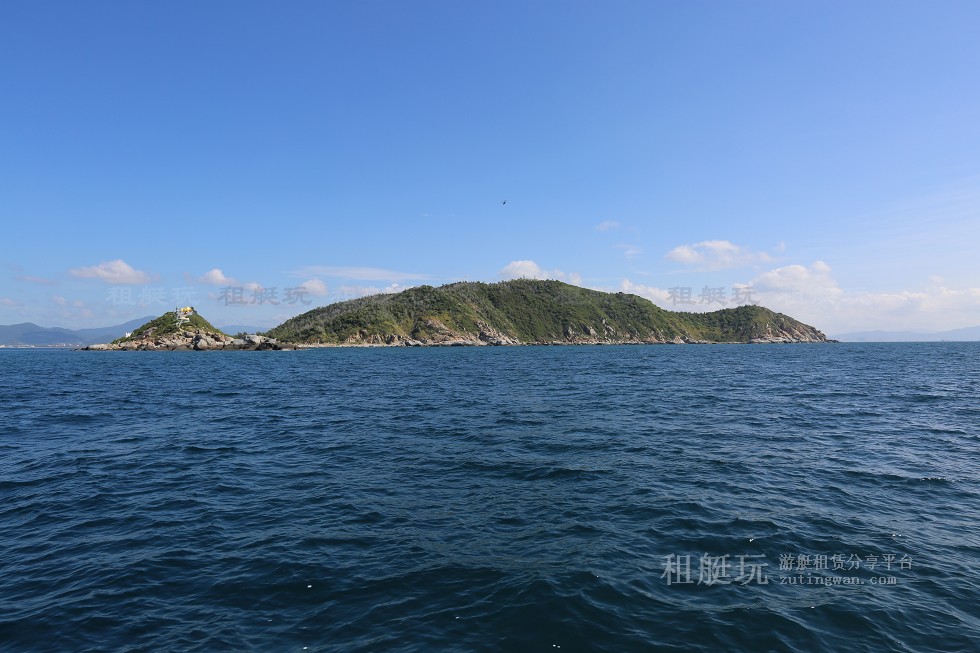 三亞旅游游艇租賃，三亞港至西島航線