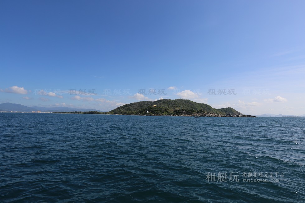 三亞旅游游艇租賃，三亞港至西島航線