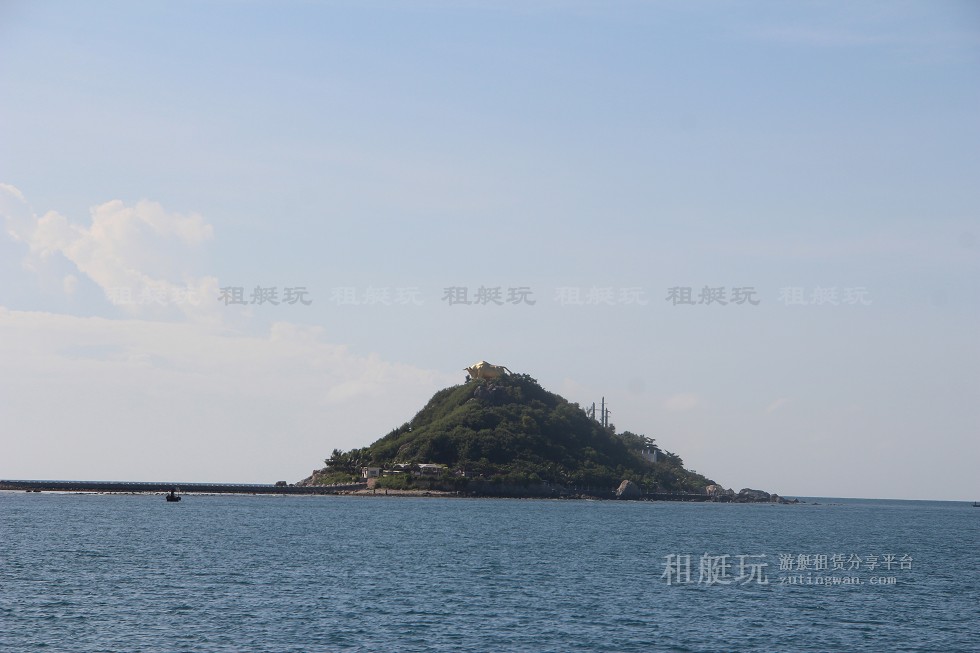 三亞旅游游艇租賃，三亞港至西島航線